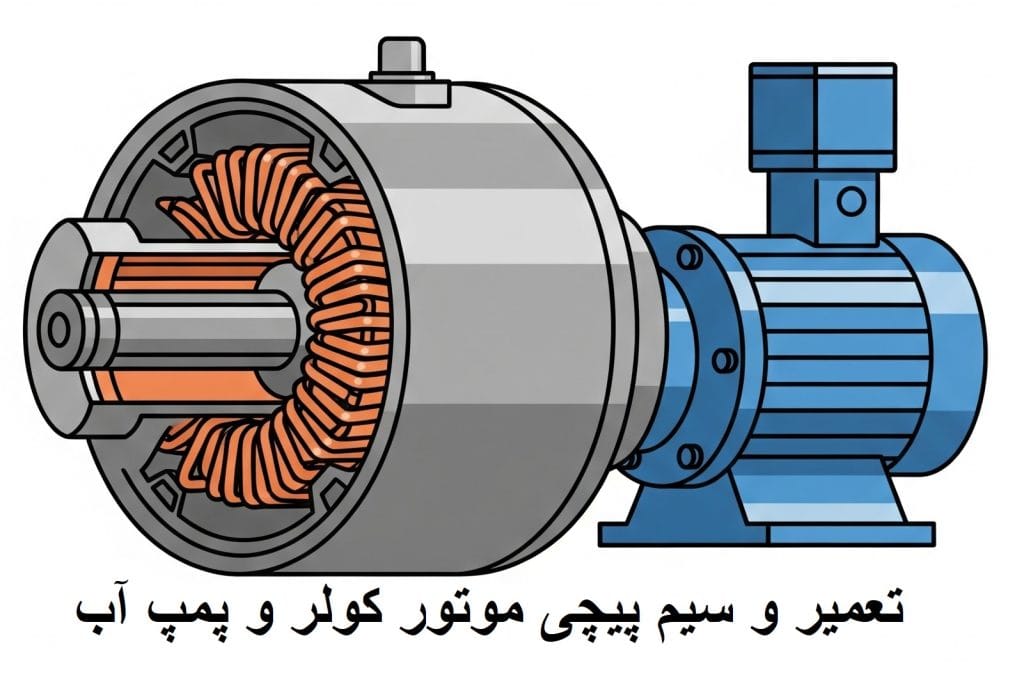 تعمیر و سیم‌ پیچی انواع موتور در کرمان