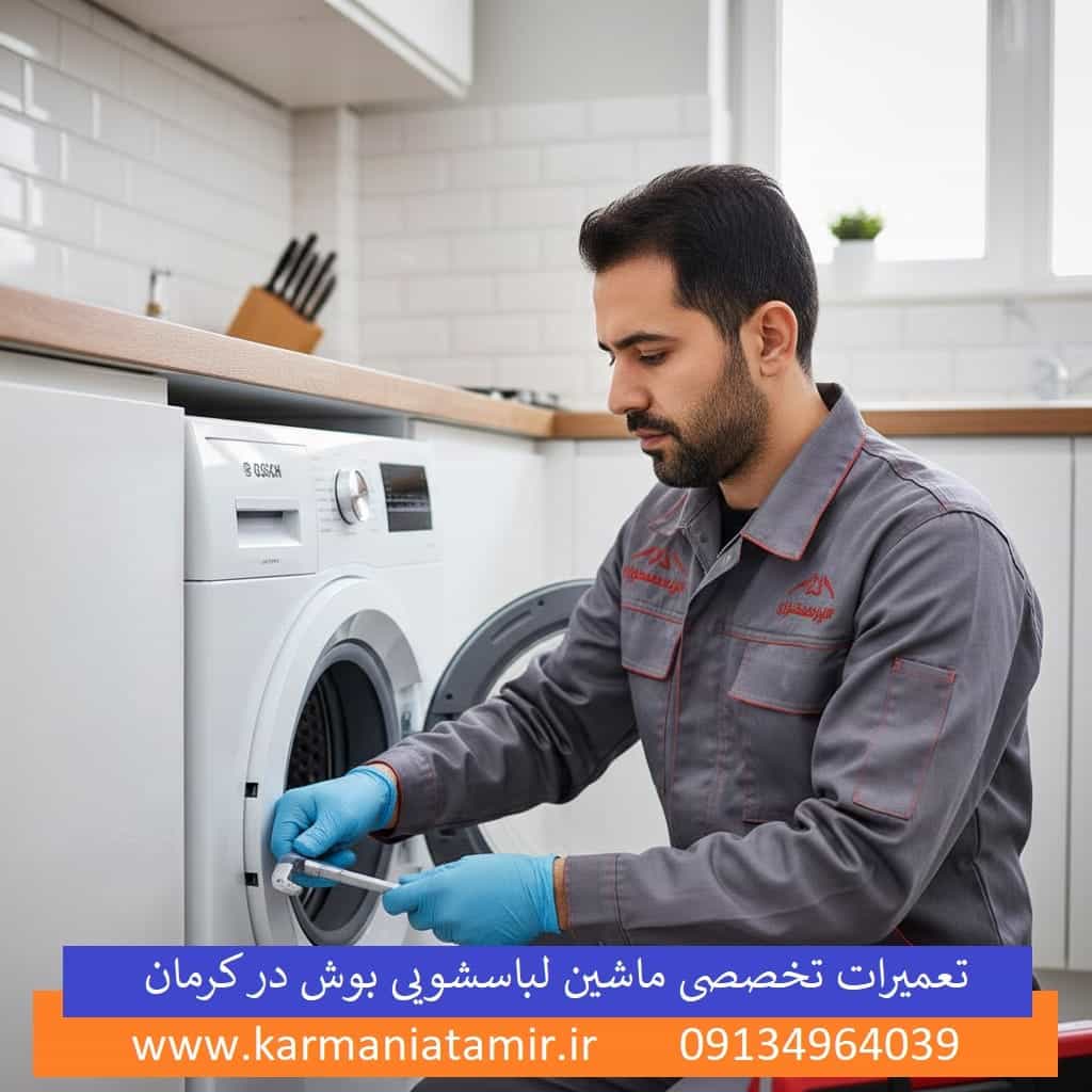 نمایندگی تعمیرات ماشین لباسشویی بوش در کرمان