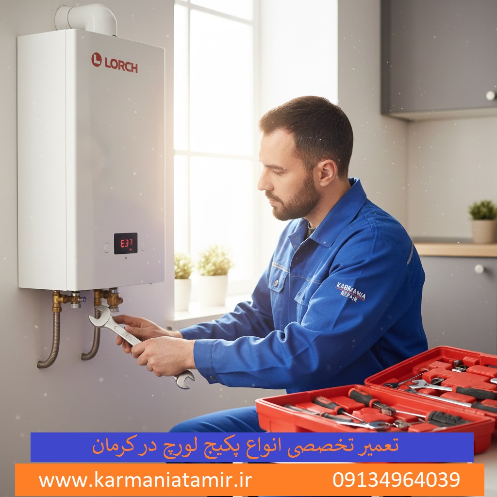 تعمیر انواع پکیج لورچ در کرمان